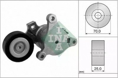 WILMINK GROUP wg1253519 -  Натяжная планка, поликлиновой ремень